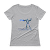 LikeButter.tv - Ladies' Scoopneck T-Shirt