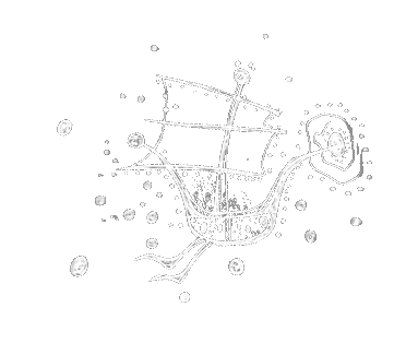 Animated ship
